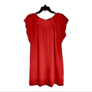 Coral Ikks Swing Midi Dress.   Size 40